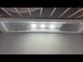 ge freezer led light replacement ge side by side fridge gss25gypbcfs