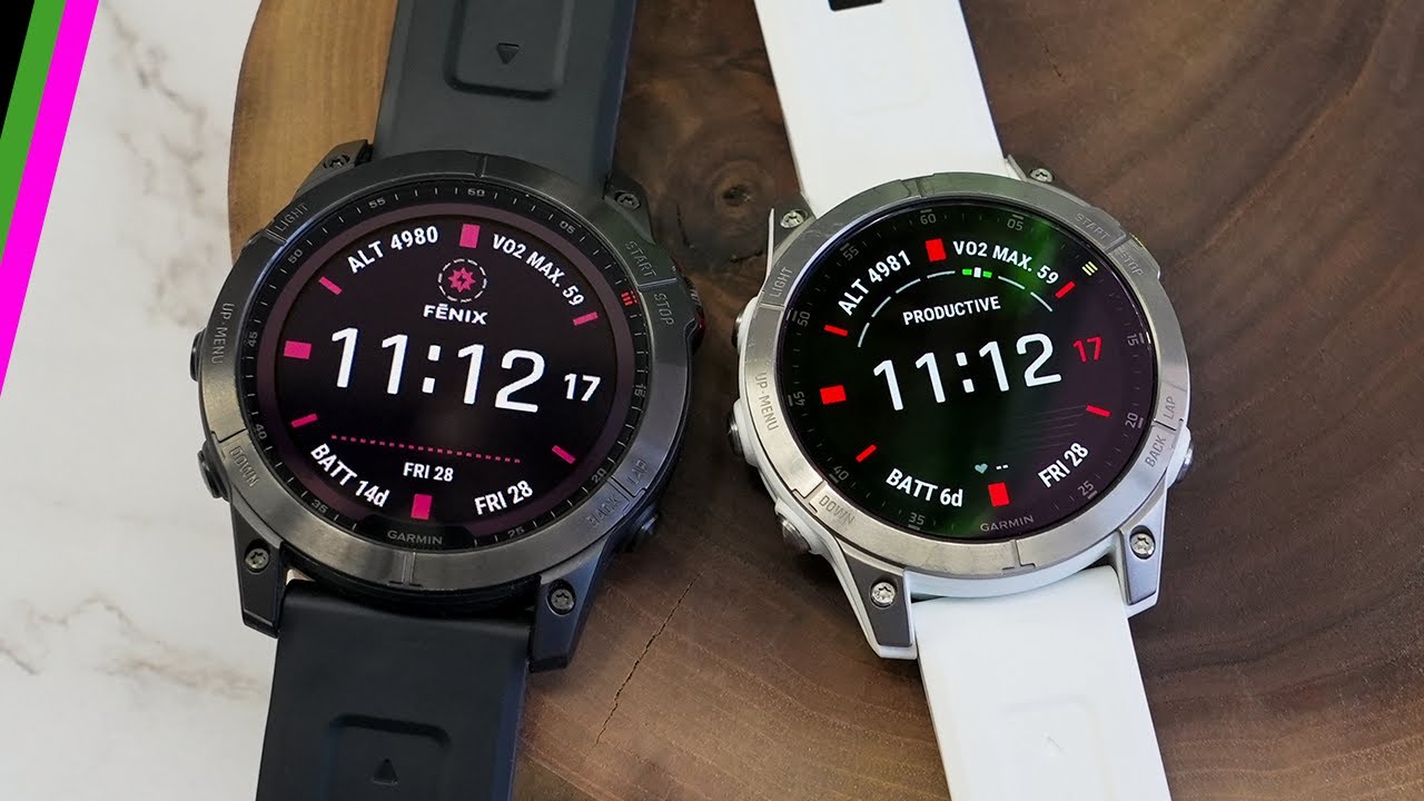 Garmin Fenix 7 Vs Garmin EPIX // In-Depth Comparison: Display, Battery ...