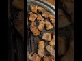 삼겹살 숯불구이 마늘 고사리 황제정육식당 종로 grilled pork belly samgyeopsal garlic barbecue bbq seoul south korea