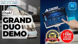 Costco Massage Chair Demo - Osaki Grand Duo AI Health Detection