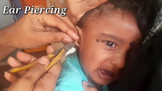 ನನ್ನ ಮಗನ ಕಿವಿ‌‌ ಚುಚ್ಕಿಸೂವ ಕಾರ್ಯಕ್ರಮ / Traditional ear piercing /earpiercing #9months#kivi chuchuvudu