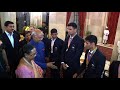 president kovind meets indian medal winners of commonwealth games 2018 at rashtrapati bhavan