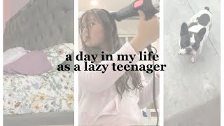 a day in the life of a lazy teenager