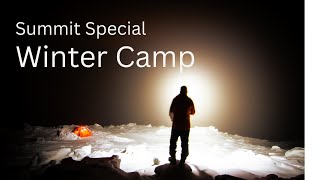 Summit of Love ; A winter Camp on Stob Coire Raineach in Glencoe