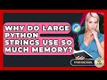 Why Do Large Python Strings Use So Much Memory? - Python Code School