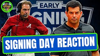 Signing Day Reaction - Bama & Ohio State Roll + More (Late Kick Cut)