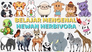 Belajar Mengenal Nama Hewan Herbivora untuk Balita | Learning Herbivorous Animal Names for Toddlers