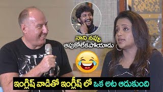 Anchor Suma Super FUN in ENGLISH with Gang Leader Cinematographer |  Filmylooks