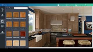 3D Kitchen & Bath Visualizer