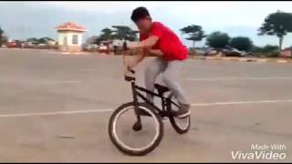 Learn How to Ride BMX រៀនជិះកង់BMXដំបូង