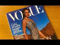 ASMR Relaxing Vogue Magazine Flip Through (Whispers, Page Flipping, Calming)