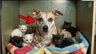 Dog Steals ALL Neighbor’s Kittens—The Shocking Reason Will Leave You Stunned!