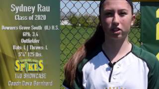 Sydney Rau (2020) | Softball Skills Video