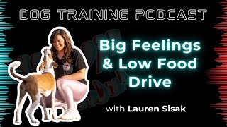 🎙️Low Food Drive & Big Feelings in Dog Training | Ft. Lauren Sisak | Dog Training Bytes Ep. 11