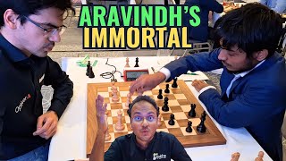 Aravindh Chithambaram's Immortal | Anish Giri vs Aravindh | Prague Masters 2025