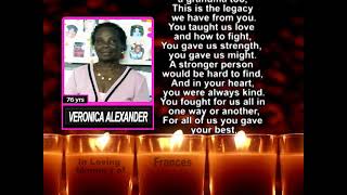 Veronica Alexander Mem