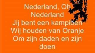 André Hazes - Wij houden van oranje (SONGTEKST)