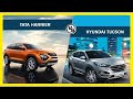 Spec Comparison: Tata Harrier vs Hyundai Tucson | k production channel