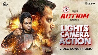 Action - Lights Camera Action Promo Video | Vishal, Tamannaah | Hiphop Tamizha | Sundar.C
