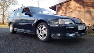 We check out the world's only Lotus Carlton estate! One man's mission to build the car GM didn't