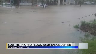Scioto County, Ohio residential storm damage relief denied