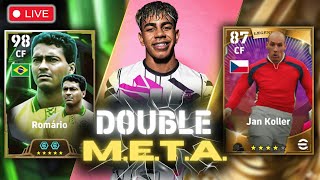 Romario \u0026 Jan Koller 🔥 Unstoppable Duo! 🔴 eFootball 2025 LIVE with Mednasah