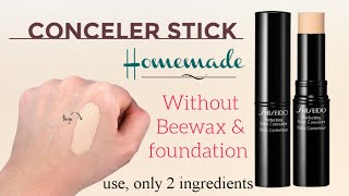 how to make concealer stick at home without beeswax \u0026 foundation || BE NATURAL WITH JYOTIKA ||