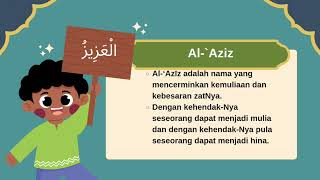 vidio pembelajaran ASMAUL HUSNA (Al Malik, Al 'Aziz, As salam, Al Quddus dan Al Mukmin