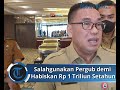 lukas enembe diduga salahgunakan pergub demi habiskan rp 1 triliun setahun