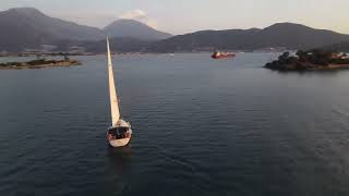 Calis Beach, Fethiye, Türkiye, Drone 4K