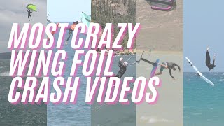 Most Crazy Wing Foil and Wingsurf Crash Videos | Compilation