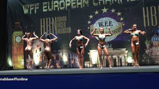 Posedown - Women Athletic - WFF European Championship 2018