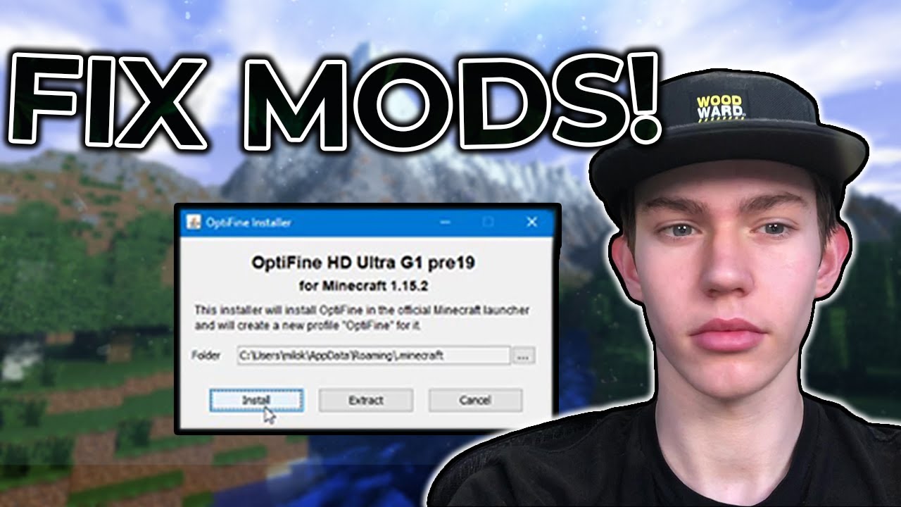 Fix For Minecraft Mods Not Installing Java Edition Youtube