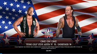 [ the great american bash spring playoffs 3 round ] - austin vs 09 undertaker ( Best of 5 out of 3 )