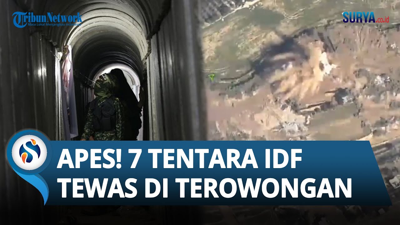 MASUK JEBAKAN HAMAS Di Kamp Al Maghazi! 7 Tentara IDF Terkubur Hidup ...