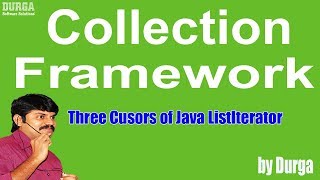 Three Cusors of Java ListIterator (Collection Framework )
