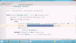 Script and Automate Your Deployment: ArcGIS API for Python
