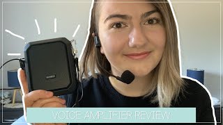 Voice Amplifier Review | Teacher Vlog | musicpluscoffee