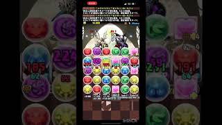 【パズドラ】ナイト降臨　初見　ルフィ最強