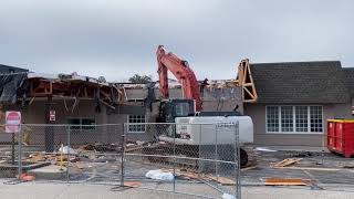 Demolition of old Matrix Title building