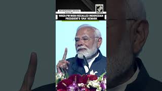 “President of Indonesia stated…” PM Modi recalls Indonesian President’s ‘Indian DNA’ remark