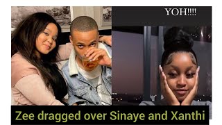 😱😱 NAYSAYERS COME FOR ZEE OVER SINAYE AND XANTHI RELATIONSHIP...#bigbrothermzansi #liemapantsi