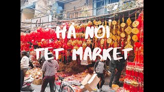 Hanoi 2019 | Chợ Tết | Walking around Tet market