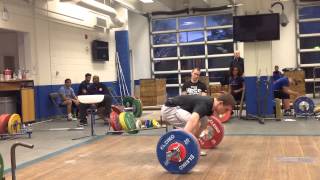 Nathan Damron (Junior, 77 kg) - 120 kg (264 lb) Snatch Attempt