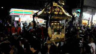 平成23年　大森山王・熊野神社　例大祭　ご本社大神輿渡御＝池上通り