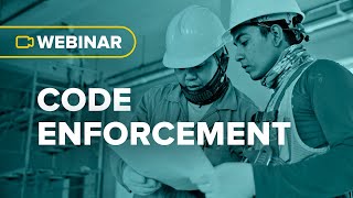 Code Enforcement webinar: September 2025
