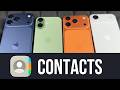 Manage and Delete Contacts on your iPhone