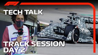 Track Session Day 2 | F1 TV Tech Talk | 2022 Pre-Season