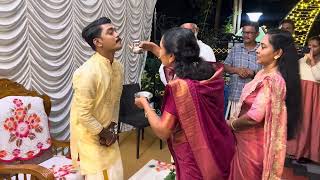 ചന്തം ചാർത്തൽ, മധുരം വെപ്പ് #christian marriage #kerala #groom