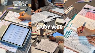 [STUDY ACCOUNT] study vlog chill ☕️ 📚 #study #vlog #asmr #studywithme #motivation